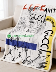 Gucci Throw Blankets